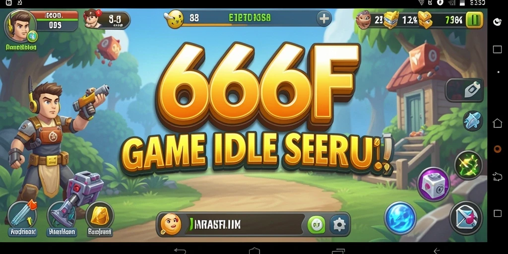 Tampilan gameplay 666F yang menampilkan mekanika Idle yang menarik.