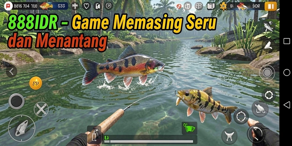 Tangkapan ikan yang luar biasa dalam 888IDR.