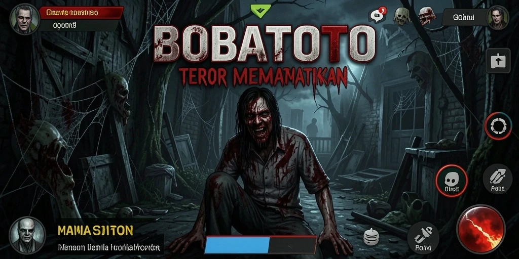 Tangkapan layar menampilkan gameplay menegangkan dalam BOBATOTO.