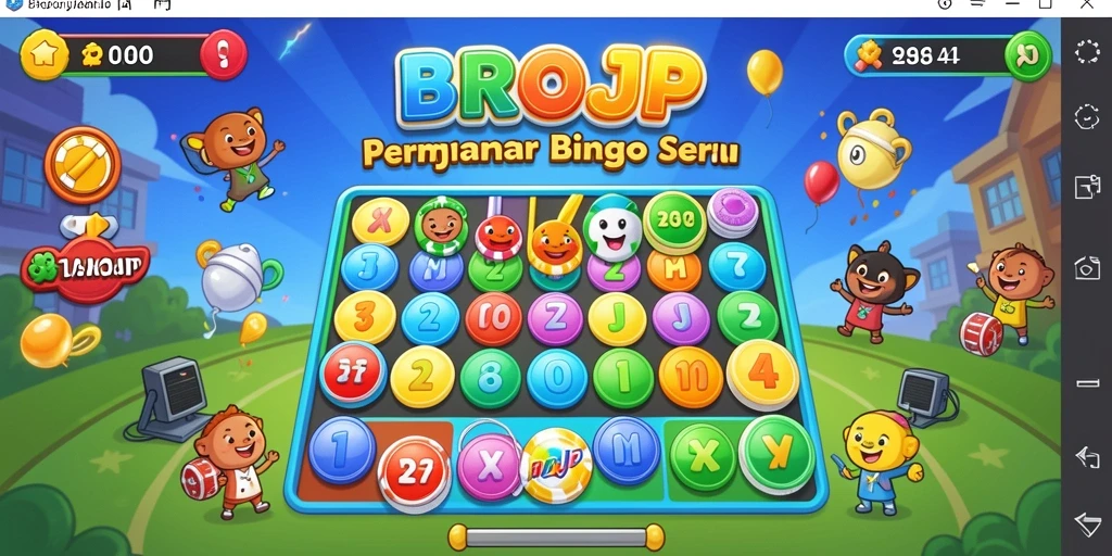 Tampilan gameplay BROJP yang memikat dan penuh aksi Bingo.