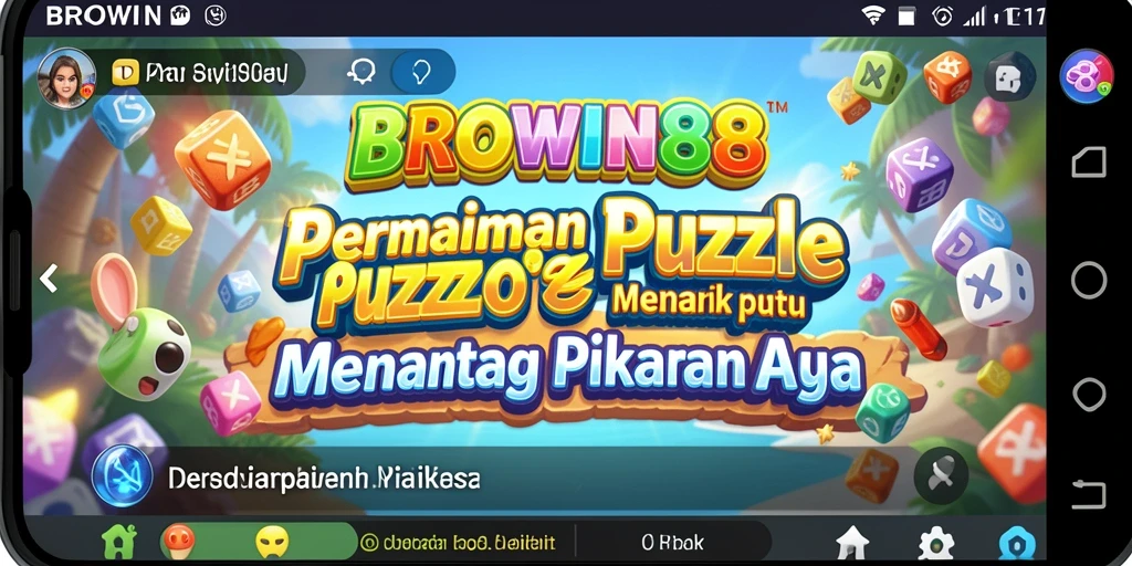Tampilan gameplay menarik dan menantang dari BROWIN88.