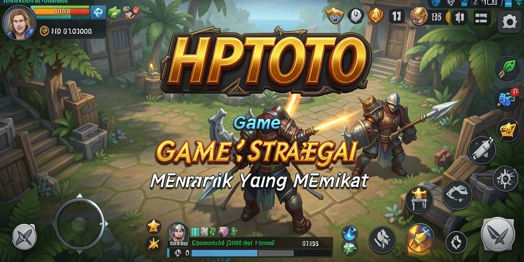 Screenshot gameplay HPTOTO yang menunjukkan aksi strategis yang mendebarkan.