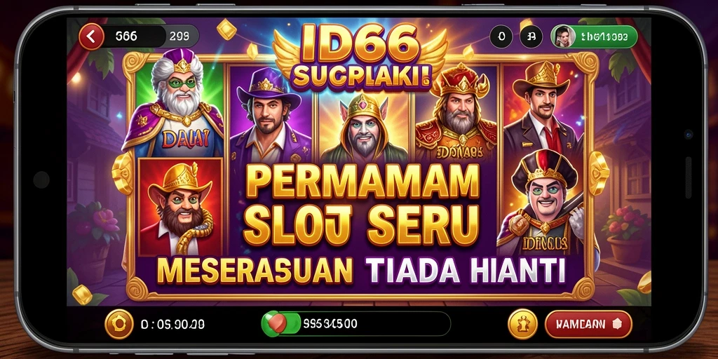 Tampilan gameplay seru dengan grafis menawan dari ID66.