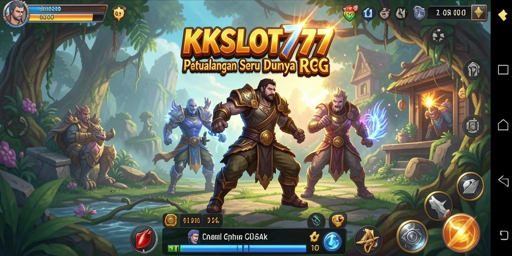 Gambaran gameplay RPG menakjubkan di KKSLOT777.