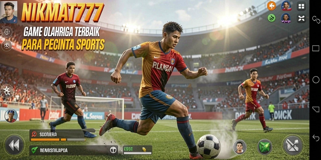 Tampilan gameplay NIKMAT777 yang seru dan realistis.