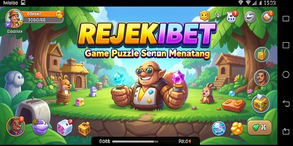 Tampilan gameplay menarik dalam REJEKIBET yang menantang.