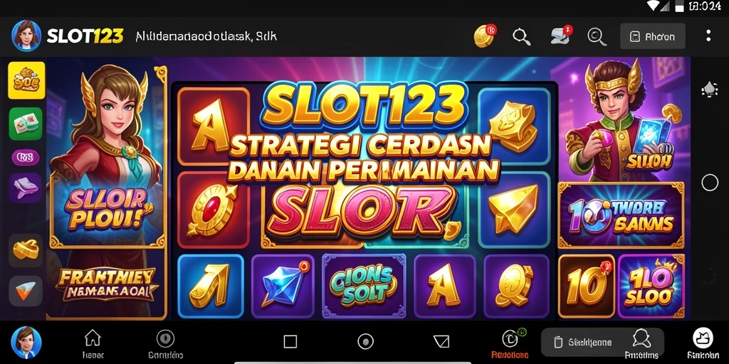 Tangkapan layar SLOT123 menampilkan gameplay yang dinamis dan strategis.